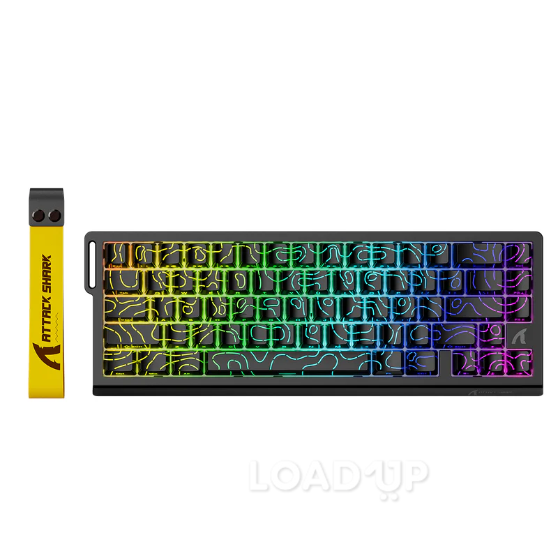 Механическая клавиатура Attack SHARK X68 HE (66 клавиш, RGB, Type