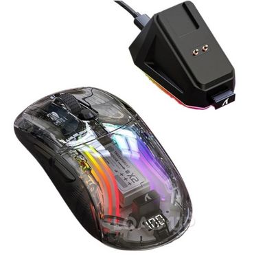 Бездротова ігрова мишка Manthon Aattack SHARK X2 Pro (4000DPI, 2.4G, RGB)