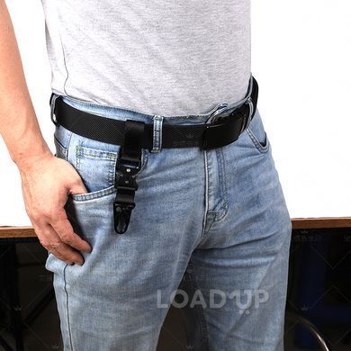 Брелок-карабін для пояса GINA EDC Gear (кліпса, металевий)