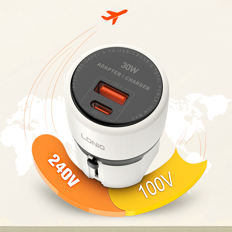 LDNIO Q2319 з портами USB-C та USB-A фото 3
