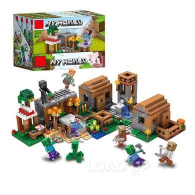 Конструктор майнкрафт My World 6019 (ABS)