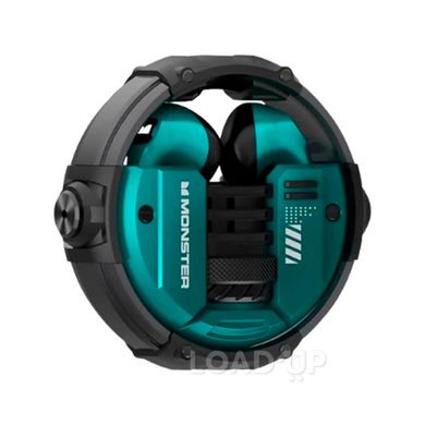 Бездротові навушники Airmars Monster XKT10 (Bluetooth 5.2, Type-C, зелені)