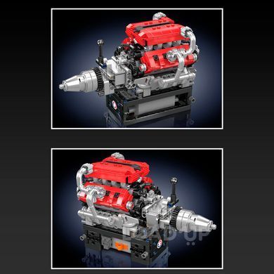 Конструктор &laquo;Двигун FE Sports Car V8&raquo; Mould King 10204 (ABS, 750 деталей)