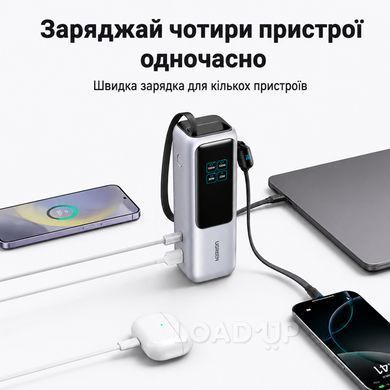 Павербанк Anker Zolo A1695 (25 000 мАч, 165 Вт, Power Delivery, Быстрая зарядка) (2 / 5) - LOADUP.COM.UA Павербанк Anker Zolo A1695 (25 000 мАч, 165 Вт, Power Delivery, Быстрая зарядка) (2 / 5)