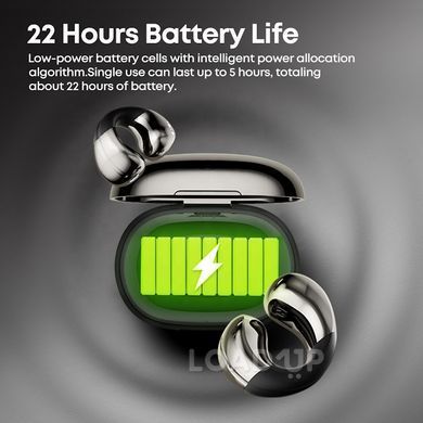 Беспроводные наушники-клипсы Langsdom TS22 с Bluetooth 5.4 и шумоподавлением ENC