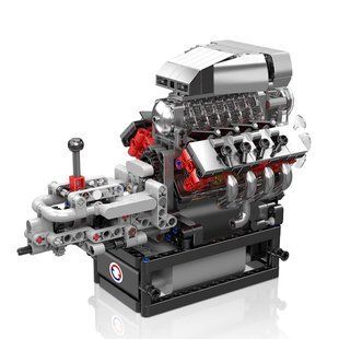 Конструктор &laquo;Двигун Muscle Car V8&raquo; Mould King 10225 (ABS, 855 деталей)