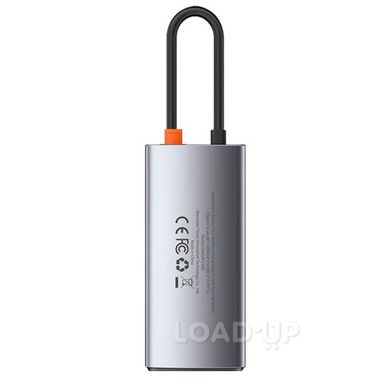 USB Type-C хаб, докстанція зі швидкою зарядкою та HDMI Baseus (4 в 1)