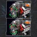 Конструктор &laquo;Двигун Muscle Car V8&raquo; Mould King 10225 (ABS, 855 деталей)