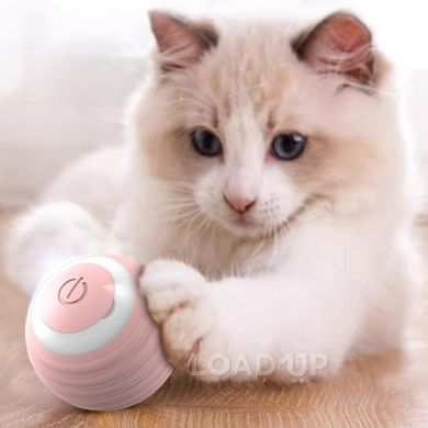 Розумна іграшка для котів Pet Gravity 2.0 (150 мАг, Type-C, рожева)
