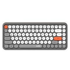Бездротова клавіатура Ajazz 308I (84 клавіші, 2хААА, Grey/White)
