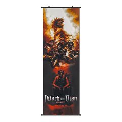 Аніме гобелен Атака титанів / Attack on Titan (70x30 см)