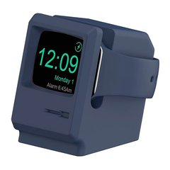 Силиконовый держатель для зарядки Apple Watch (синий)