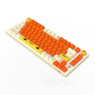 Механічна ігрова клавіатура Ajazz DKM-200 (81 клавіша, USB Type-C, White)