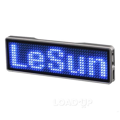 LED бейдж lesun B1144 (210 мАг, Bluetooth) (1 / 2)