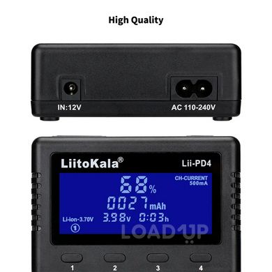 Зарядний пристрій для акумуляторів Liitokala Lii-PD4 (універсальний)