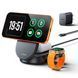 Зарядна станція LISEN Magnetic Stand 3-в-1 (Qi2, Підставка, iPhone, Watch, AirPods)