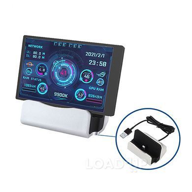 Дисплей стану ПК SHCHV L0432-1 (3.5 дюйми, USB Type-C, горизонтальний)