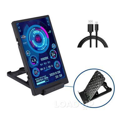 Дисплей стану ПК SHCHV L0432-1 (3.5 дюйми, USB Type-C, горизонтальний)