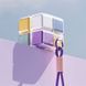Органайзер для таблеток Cube (портативный, 8 отделений)