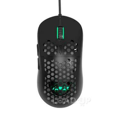 Ігрова мишка Ajazz AJ380R (6 клавіш, RGB, 12400DPI, Black)