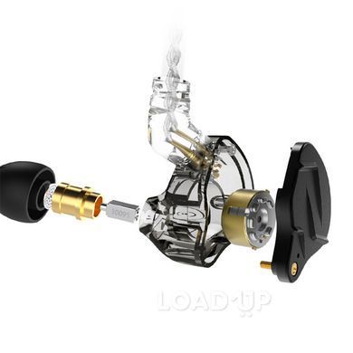 Навушники KZ ZSN Pro (Гібридні, 1BA+1DD, Hi-Fi, Bluetooth, з мікрофоном, IPX4)