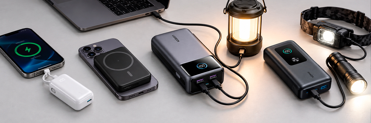 Швидка зарядка павербанка через USB Type-C під час блекауту