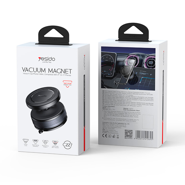 Yesido 360 Rotation Magnetic Vacuum Suction с поворотом экрана — фото 4