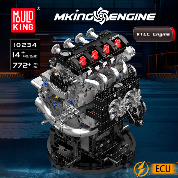 Деталі конструктора Mould King 10234 з ABS-пластику