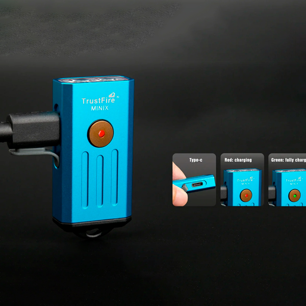 TrustFire MINIX UV режим 365нм перевірка