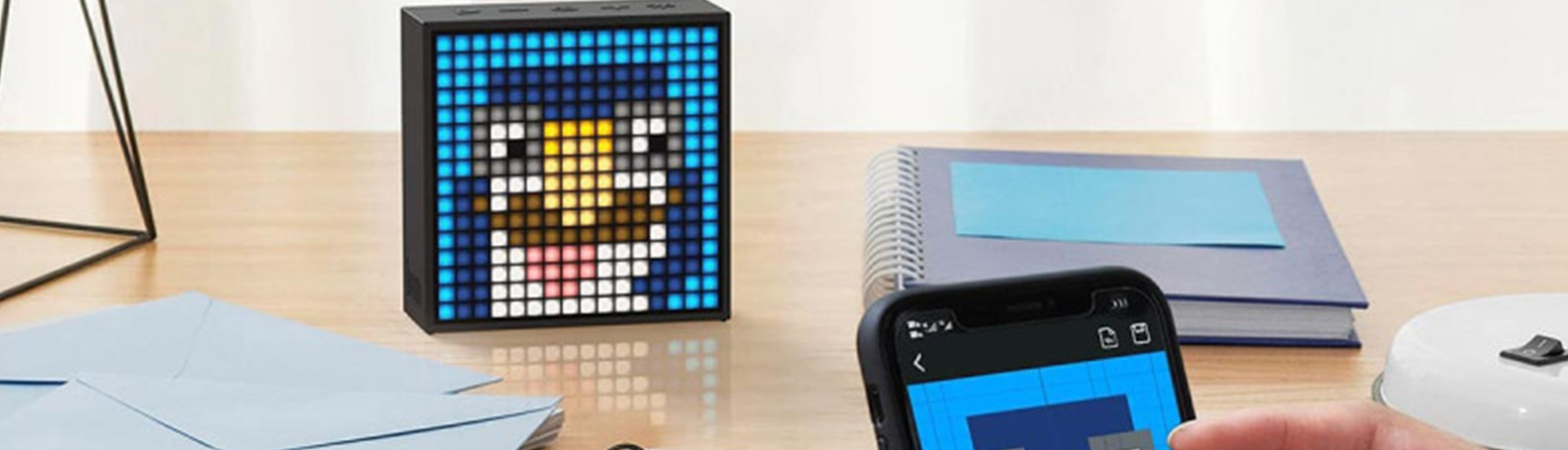 Розумний пікселний дісплей Maxinry HW126 (32х32, 10 Вт, додаток, USB, Black) фото №2